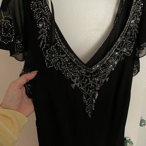 J Kara Beaded Dress